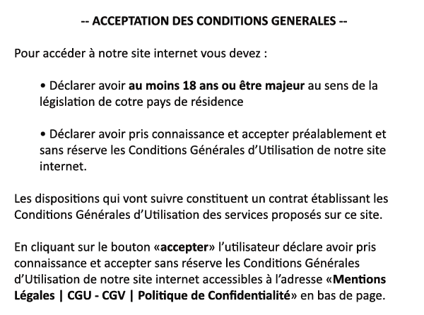 site pour adulte